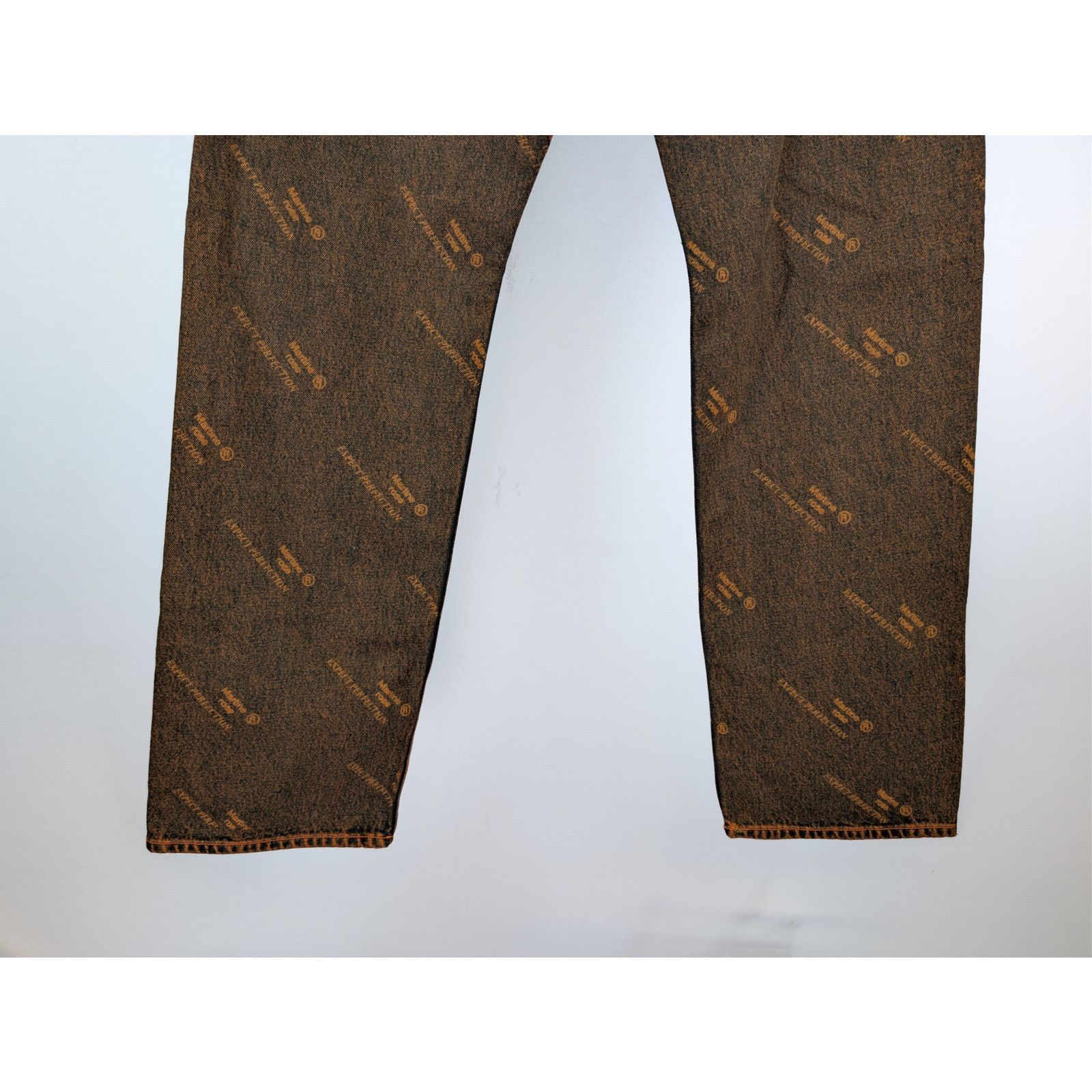 Martine Rose o1rshd1 Relaxed Fit Jean in Orange Laser Size US 32 / EU 48 - 13 Thumbnail