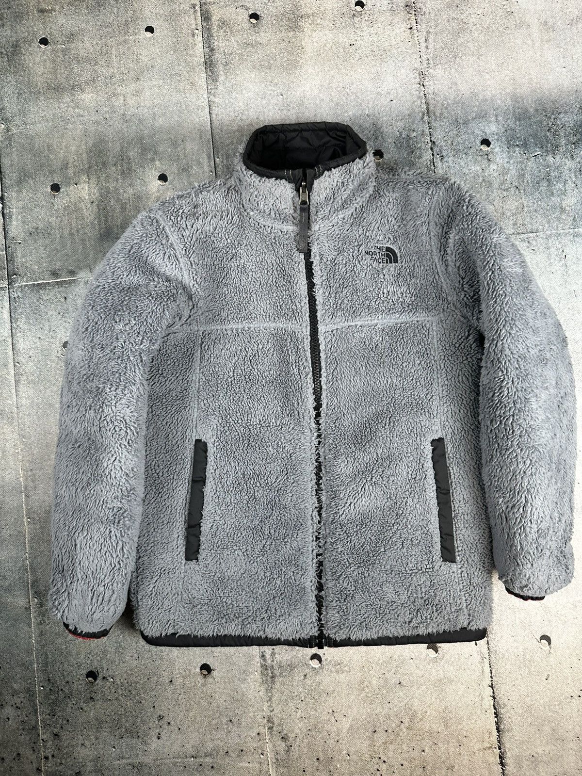 The North Face The North Face Reversible Fleece Jacket Polar Nuptse Size XS / US 0-2 / IT 36-38 - 3 Thumbnail