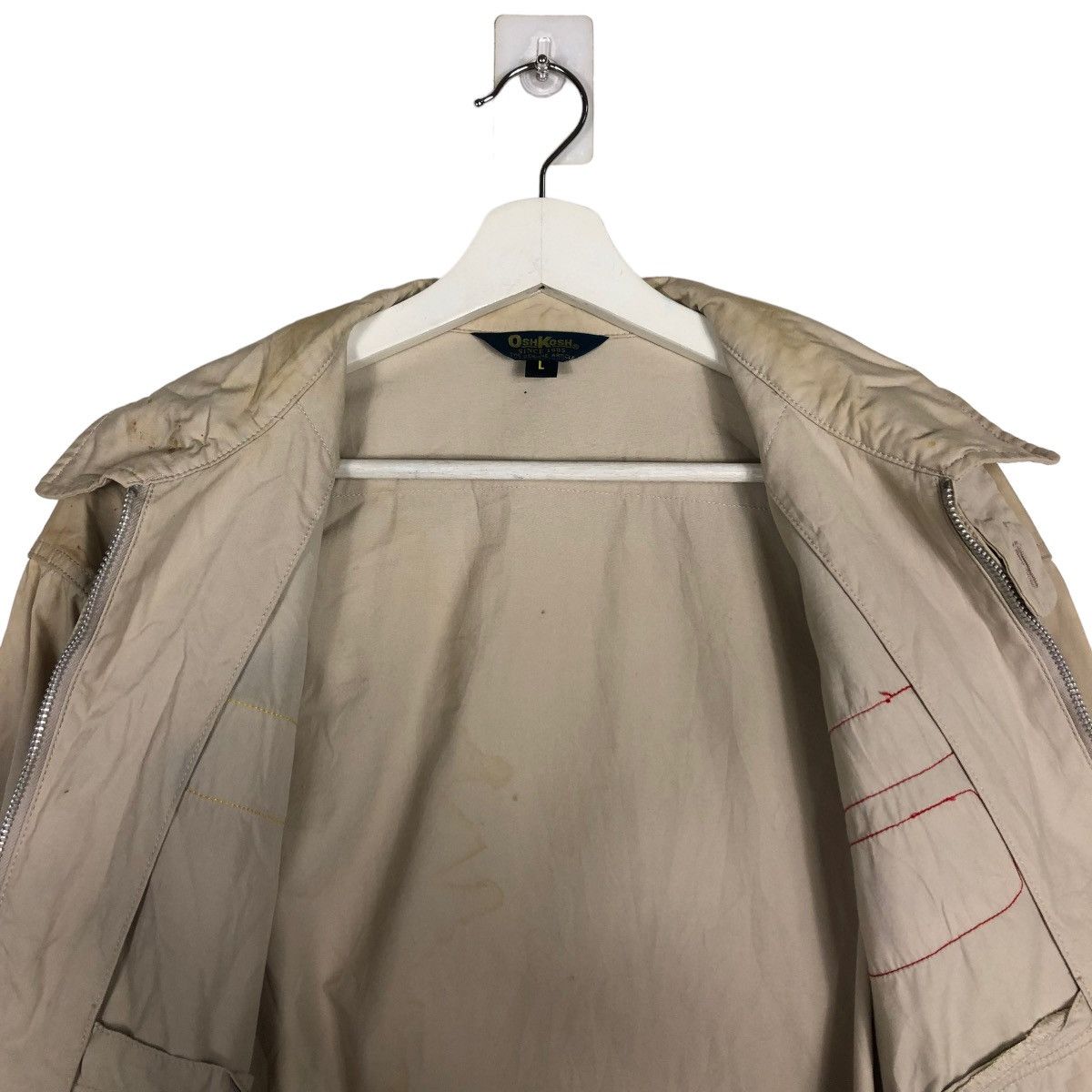 Oshkosh × Vintage 🔥 VINTAGE OSHKOSH CLASSIC PATCHES WORK JACKET Size US L / EU 52-54 / 3 - 11 Thumbnail