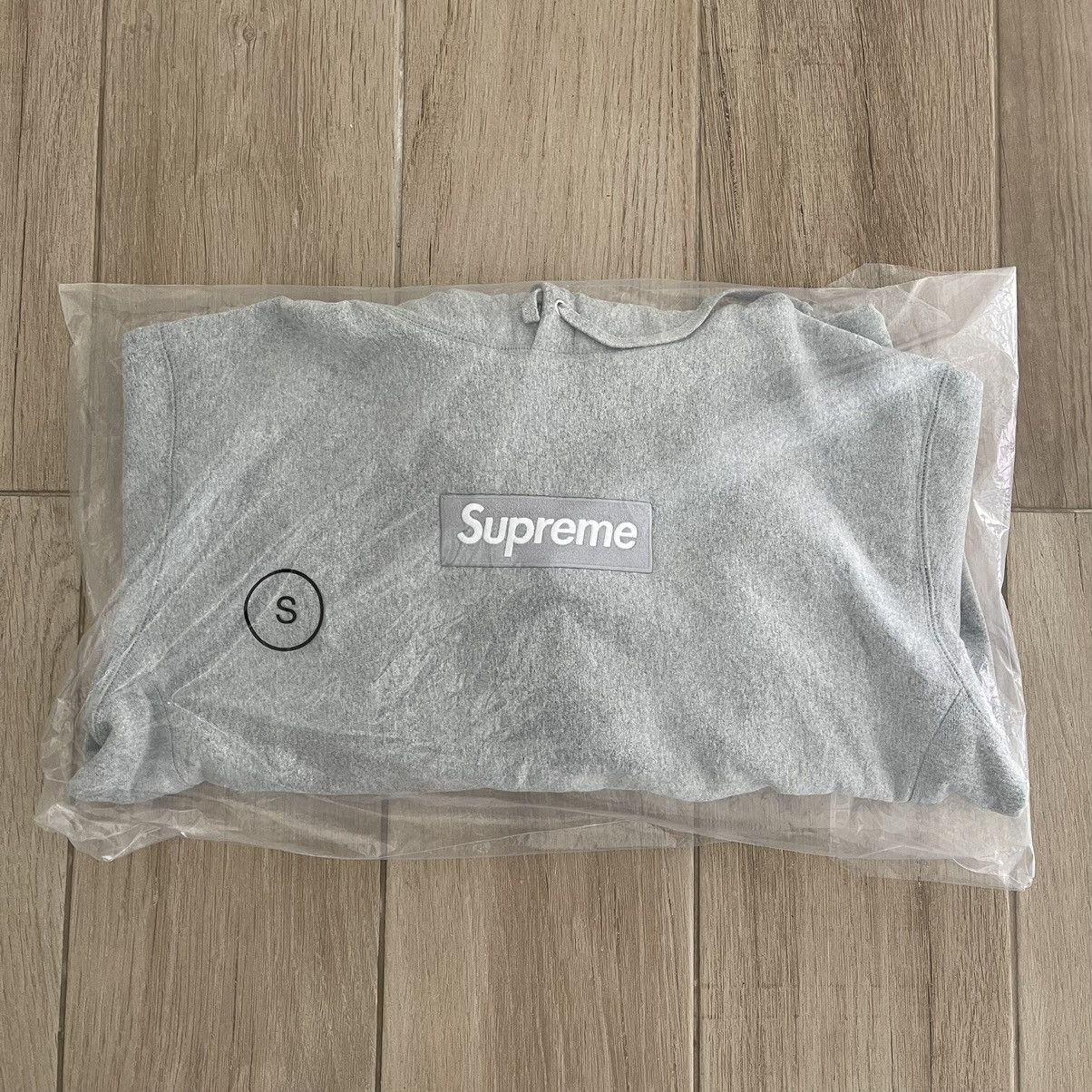 Supreme Supreme Box Logo Hooded Sweatshirt FW24 Heather Grey