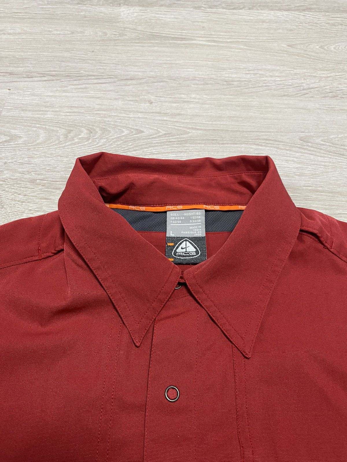 Nike ACG Vintage Nike ACG nylon shirt small logo size Large Size US L / EU 52-54 / 3 - 4 Thumbnail