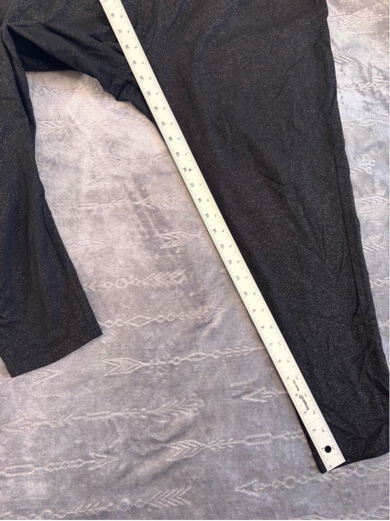 Torrid Women's Torrid Pants Size 3 Black and Gold Size 35" - 6 Thumbnail