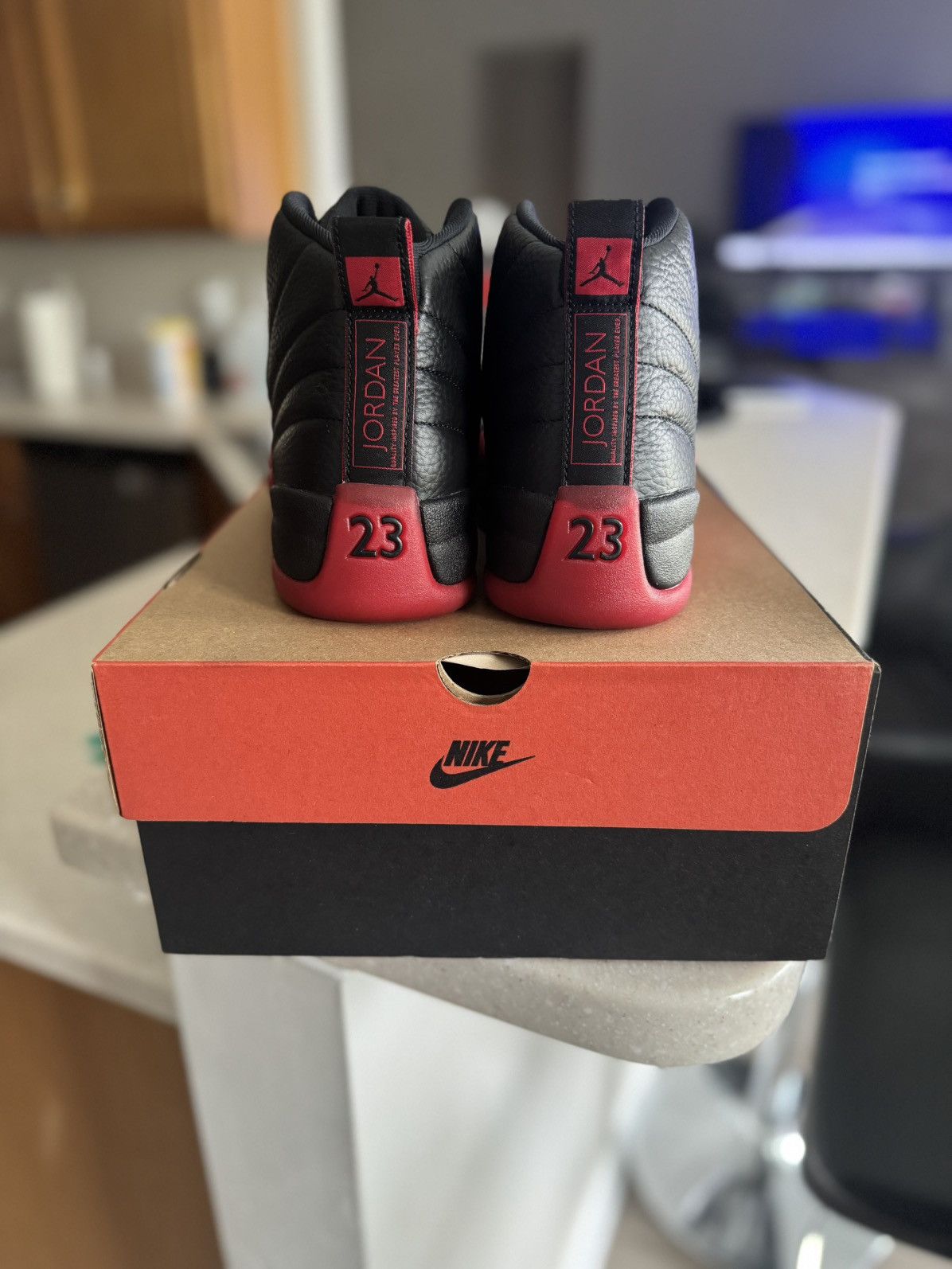 Jordan Brand Jordan 12 retro flu games Size US 9.5 / EU 42-43 - 2 Thumbnail
