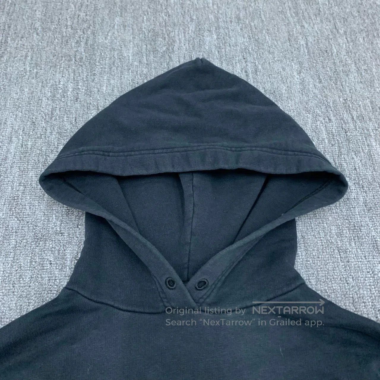 Balenciaga balenciaga black graphic hoodie for women. Size US XXS / EU 40 - 9 Thumbnail