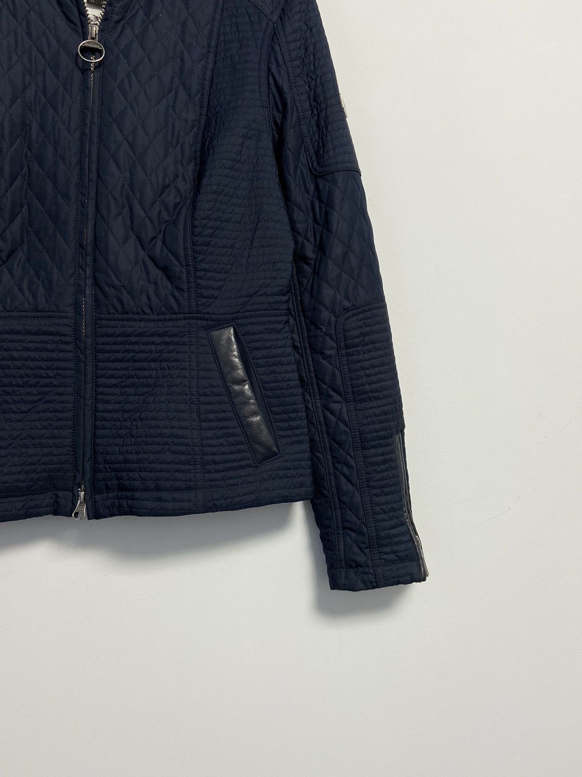 Barbour Barbour Black Streak International Extractor Quilt Jacket Size L / US 10 / IT 46 - 2 Thumbnail