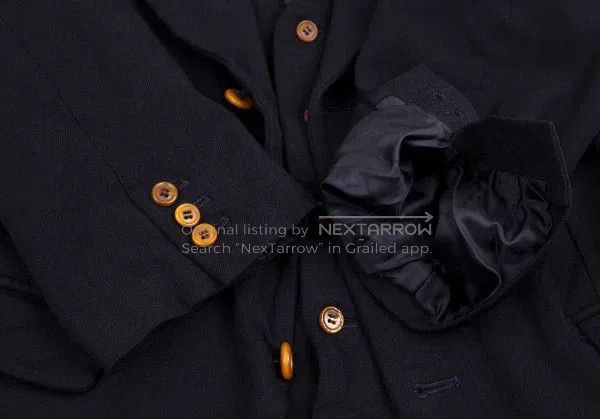 Comme des Garcons Comme Des Garcons Double-layer navy blue vest jacket Size M / US 6-8 / IT 42-44 - 4 Thumbnail