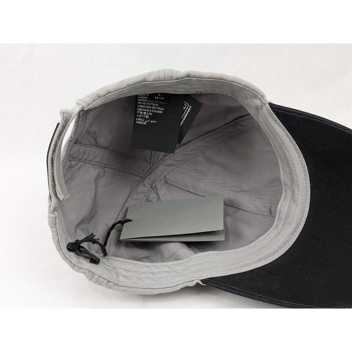 Balenciaga o1rshd1 Size: L / P.E 18 Black Logo Cap / Hat in Beige/Black Size ONE SIZE - 18 Thumbnail