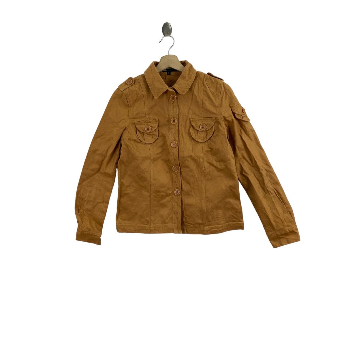 Marc Jacobs Vintage MARC JACOBS Brown Jeans Denim Jacket Size US S / EU 44-46 / 1 - 1 Thumbnail