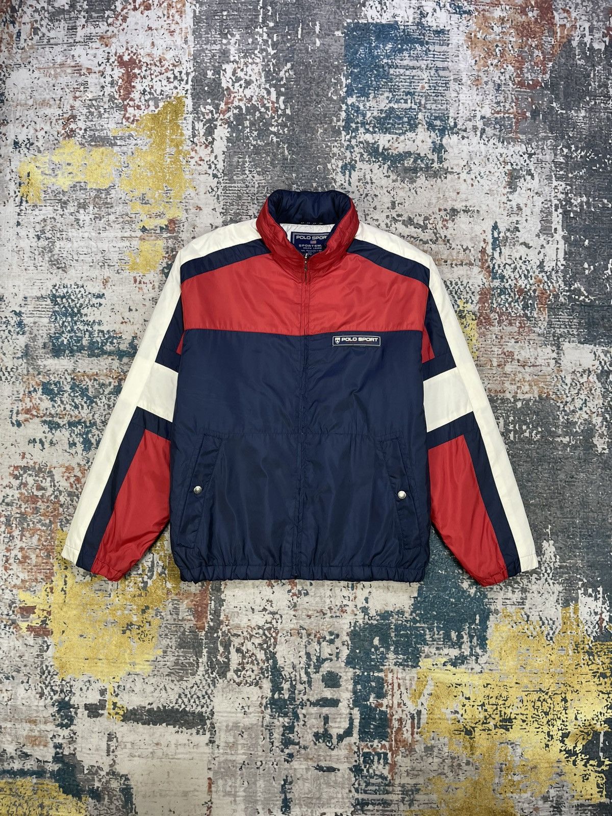 Polo Ralph Lauren Vtg Polo Sport Ralph Lauren Colourway Jacket Size US M / EU 48-50 / 2 - 1 Thumbnail