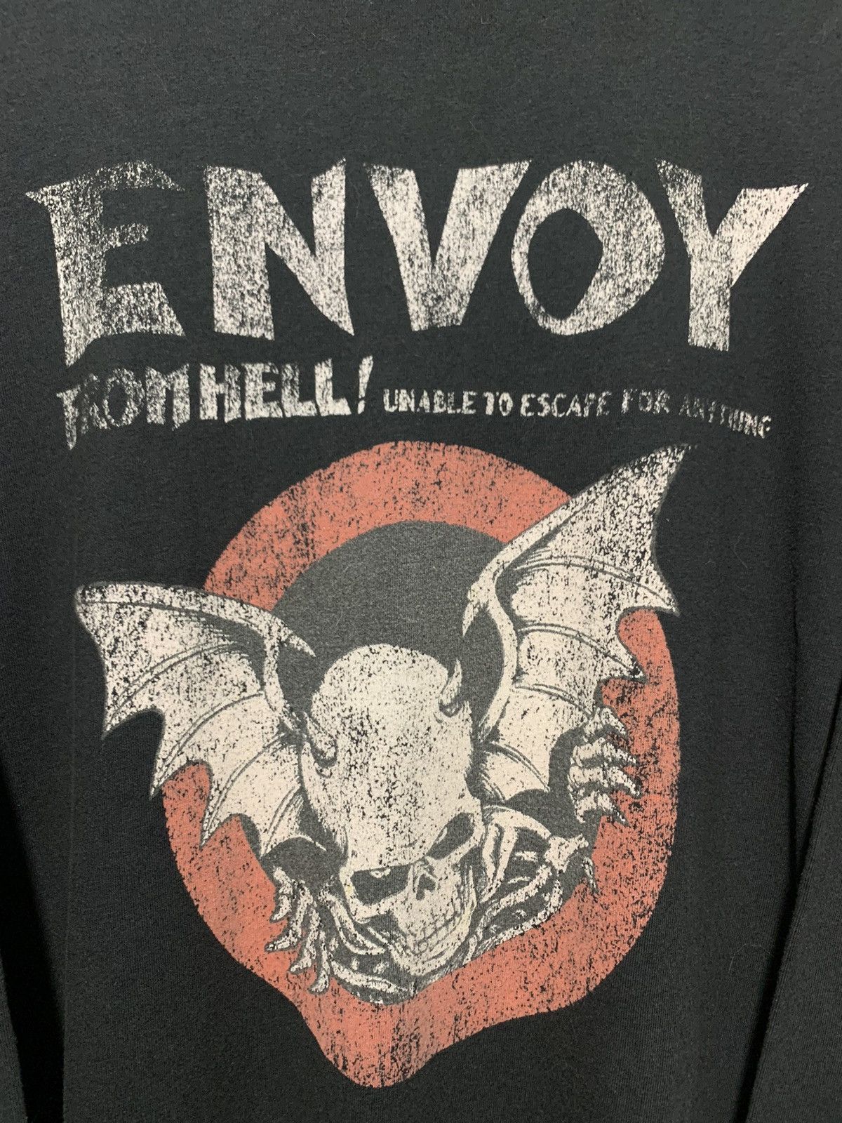 Hysteric Glamour 2000s RNA INC ENVOY FROM HELL DEMON SKULL MOCK NECK L/S Size US M / EU 48-50 / 2 - 2 Thumbnail