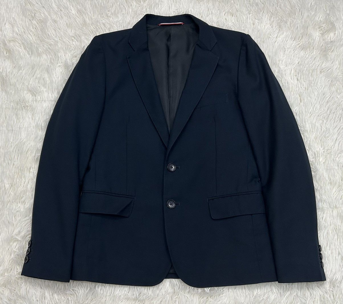 Japanese Brand × Journal Standard Journal Standard Polyester Rayon Blazer Jacket Size 40S - 3 Thumbnail