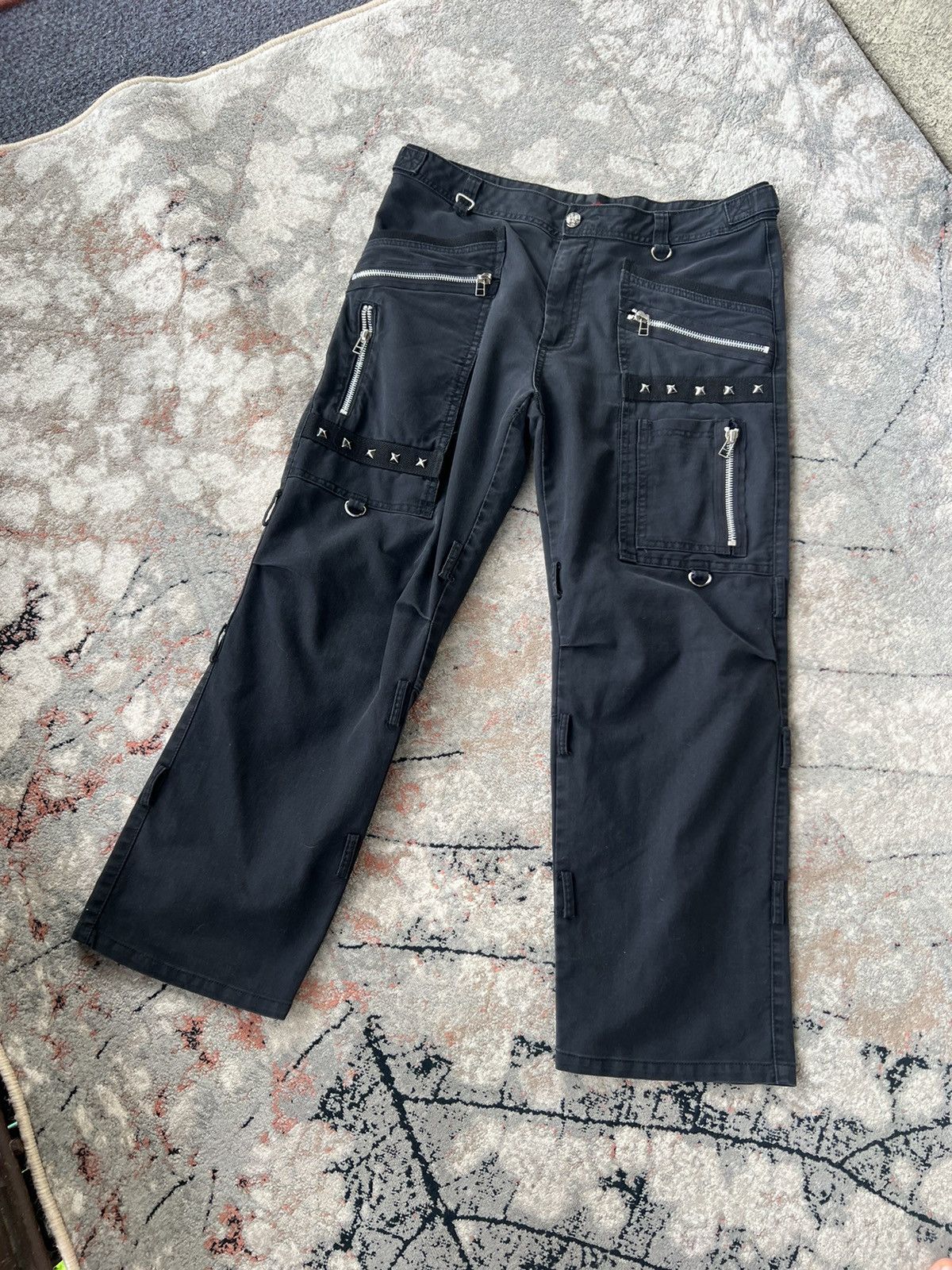 Japanese Brand Queen Of Darkness Vintage Pants Size US 38 / EU 54 - 1 Thumbnail