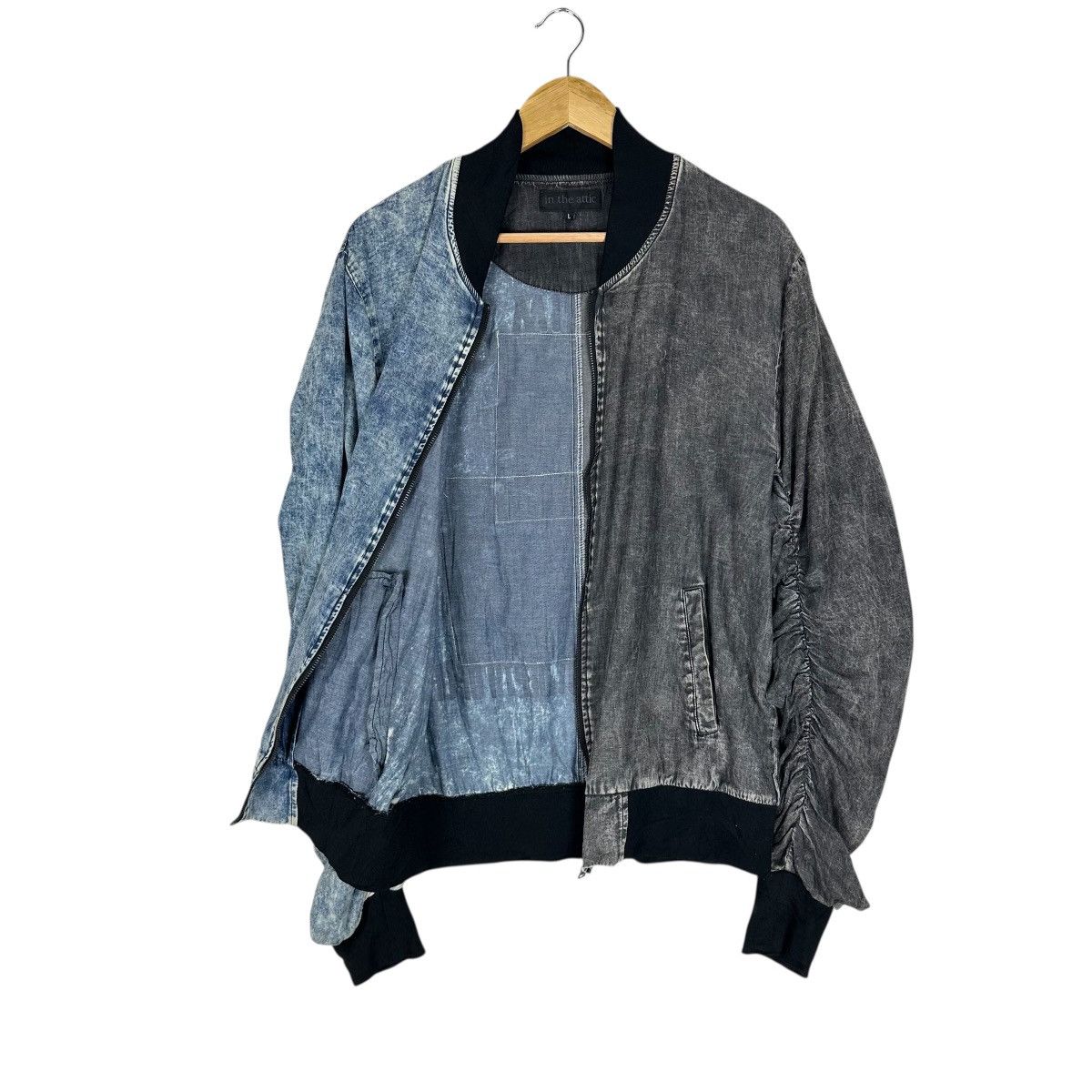 In The Attic IN THE ATTIC TWO TONES BOMBER JACKET Size L / US 10 / IT 46 - 10 Thumbnail
