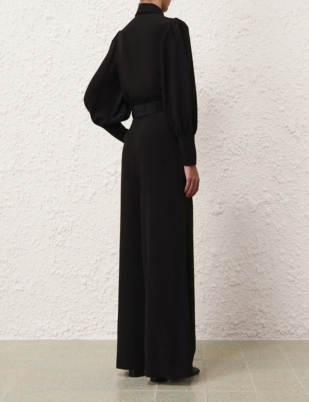 Zimmermann oc11z0825 Blouson Shirt in Black Size S / US 4 / IT 40 - 4 Thumbnail