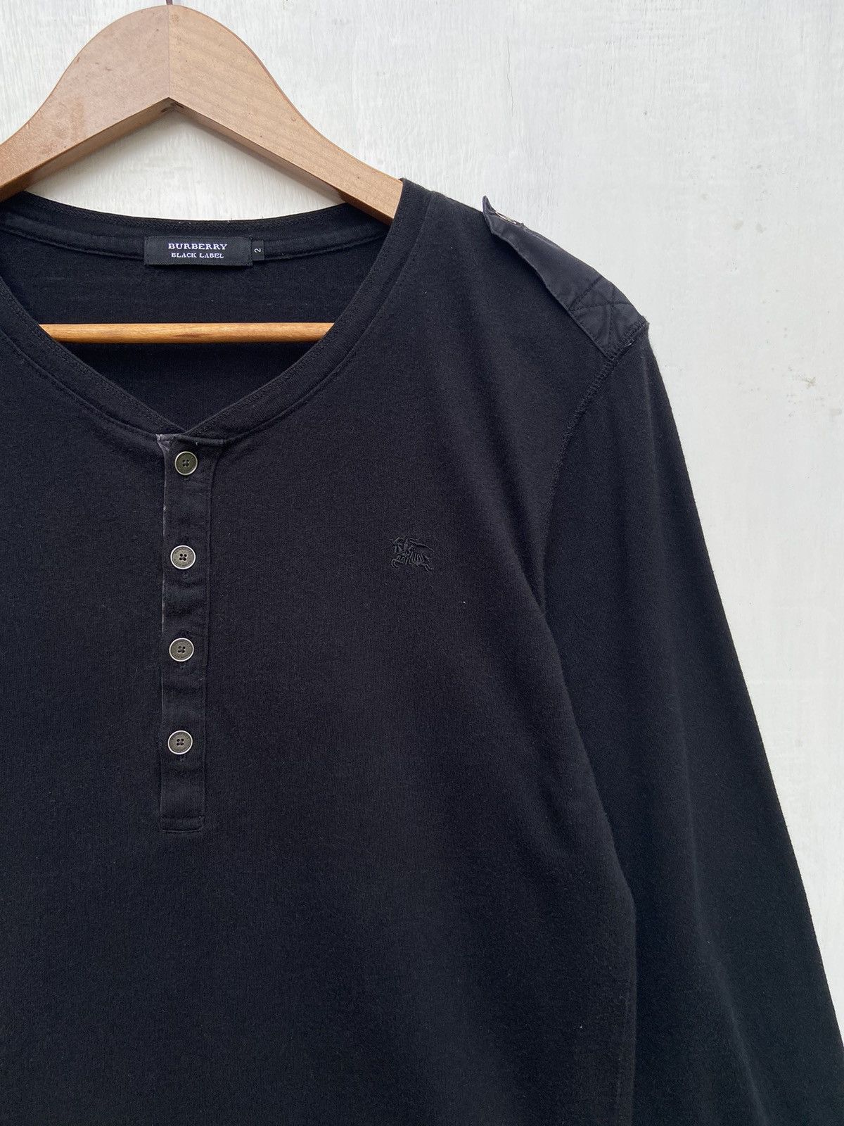 Black Label Burberry Black Label t shirt long sleeve Size US S / EU 44-46 / 1 - 3 Thumbnail