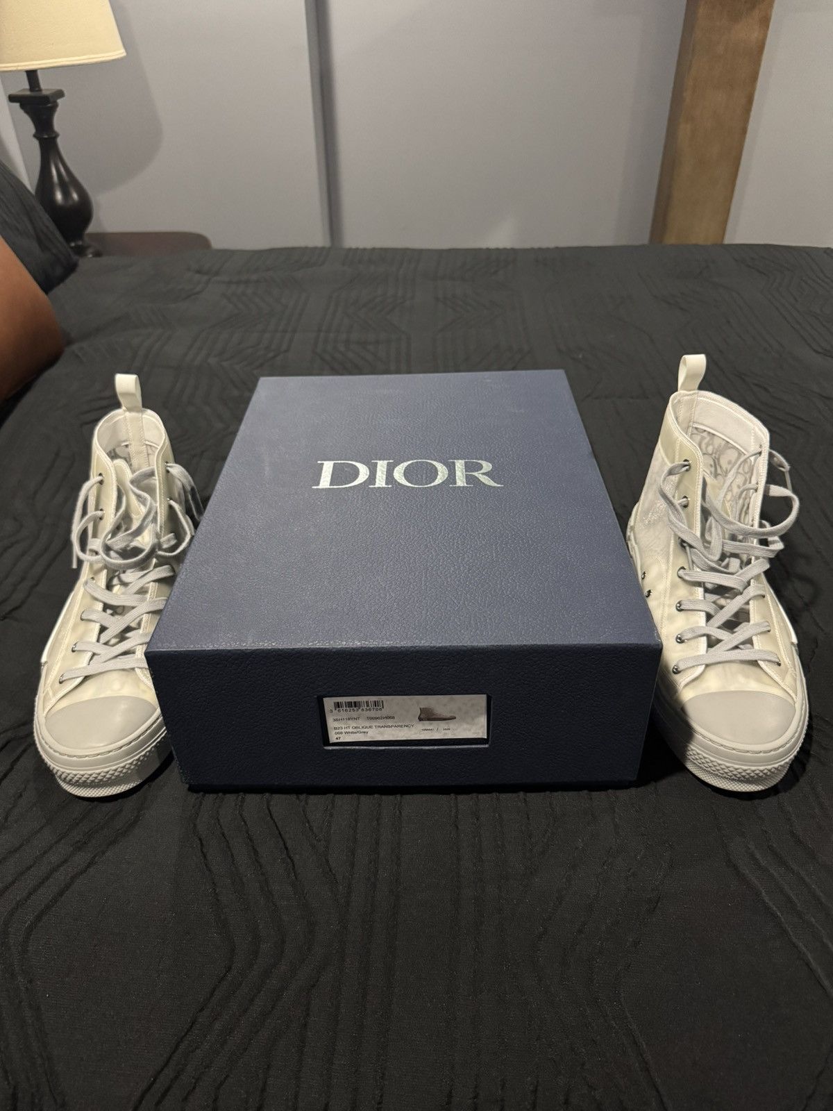 Dior Dior Homme B23 Sneakers (grey) Size US 14 / EU 47 - 6 Thumbnail