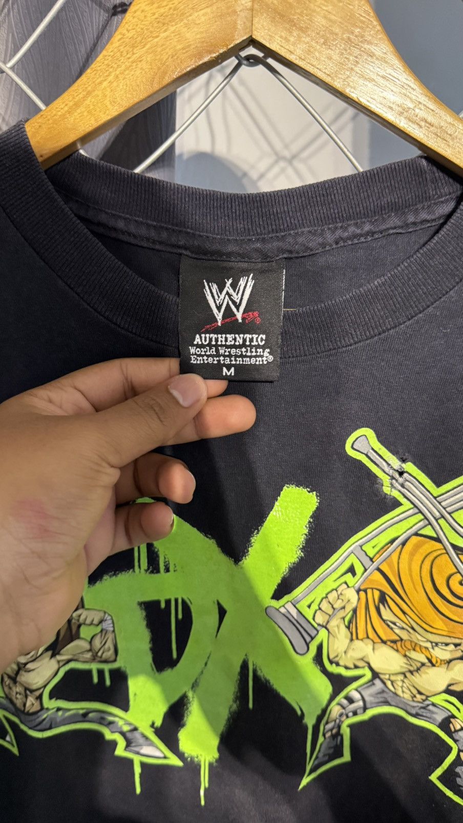 Vintage DISTRESS VINTAGE 2007 WWE DEGENERATION X WRESTLING TSHIRT Size US M / EU 48-50 / 2 - 8 Thumbnail