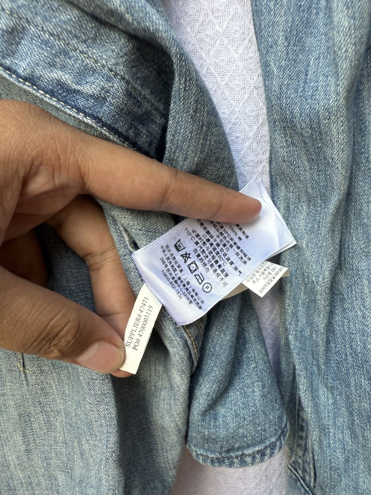 RRL Ralph Lauren Ralp Lauren Supply Denim Button Up Size US S / EU 44-46 / 1 - 11 Thumbnail
