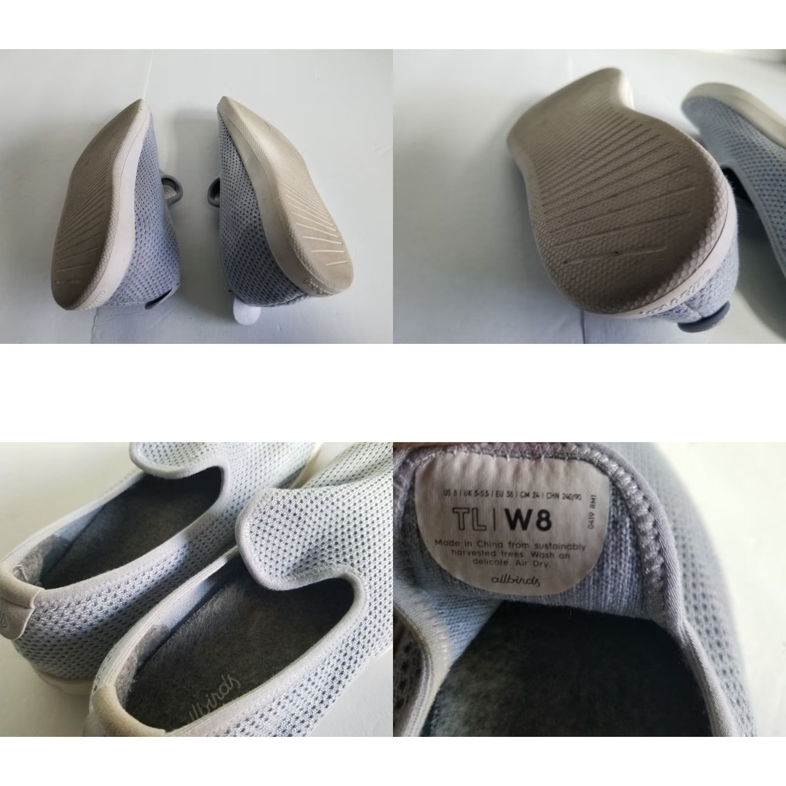 Allbirds Allbirds Tree Loungers Shoes Slip On Women's Size 8 Purple Comfort Cushioned Sneaker Size US 6 / IT 36 - 8 Thumbnail