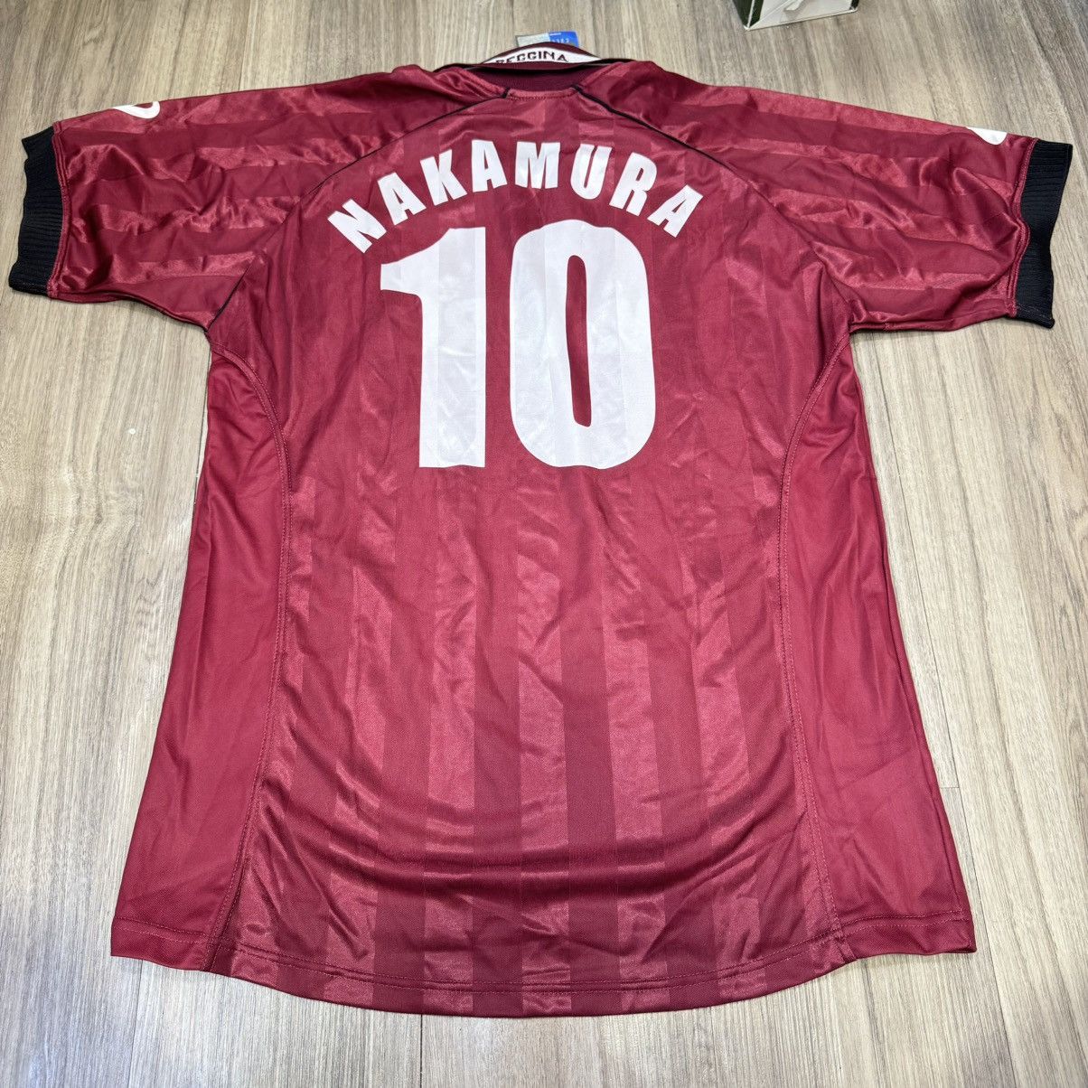 Other Reggina 01/02 home shirt #10 Nakamura (Bnwt) Size US XL / EU 56 / 4 - 2 Thumbnail