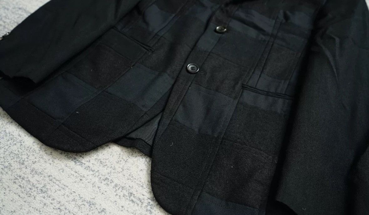 Comme des Garcons Splicing grid suit jacket 2412-Nextarrow Size US S / EU 44-46 / 1 - 5 Thumbnail