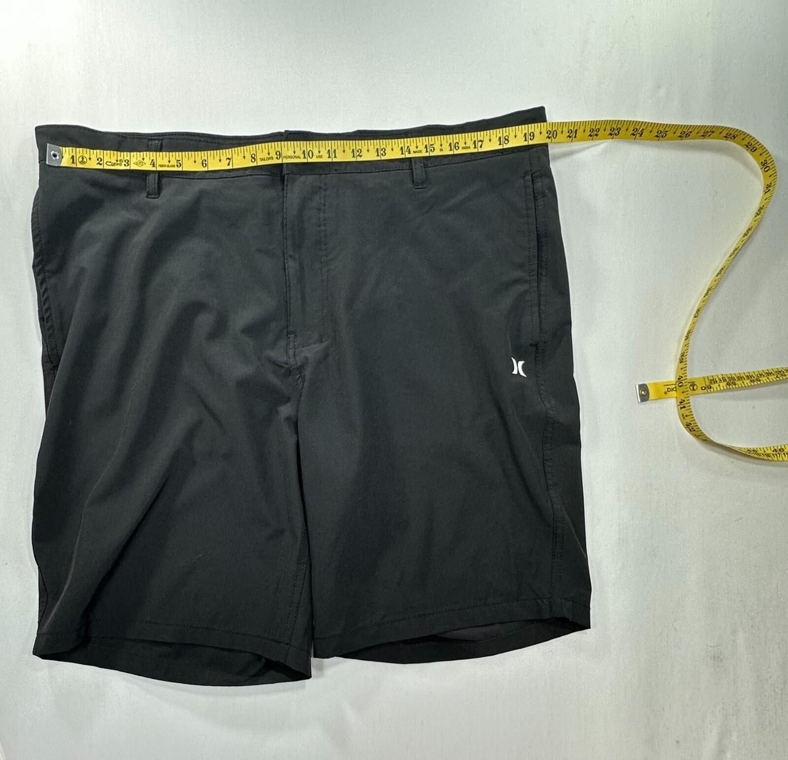 Hurley Hurley Flat Front Chino Shorts Black Mens 38 Size US 38 / EU 54 - 3 Thumbnail