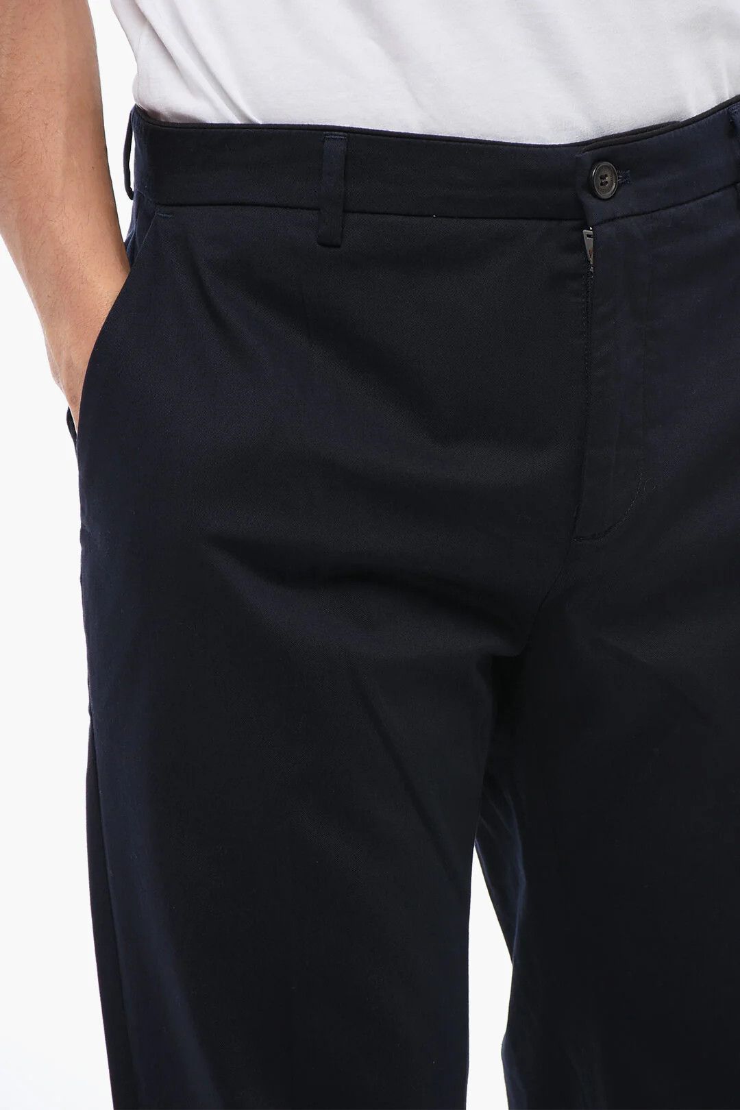 DEPARTMENT5 og1mm0326 Stretch Cotton Chino Pant in Blue Size US 38 / EU 54 - 2 Thumbnail