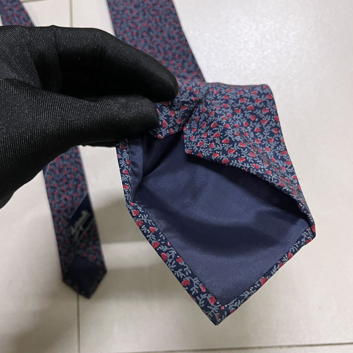Vintage Rare Vintage Maison Schiaparelli Tie Size ONE SIZE - 8 Thumbnail