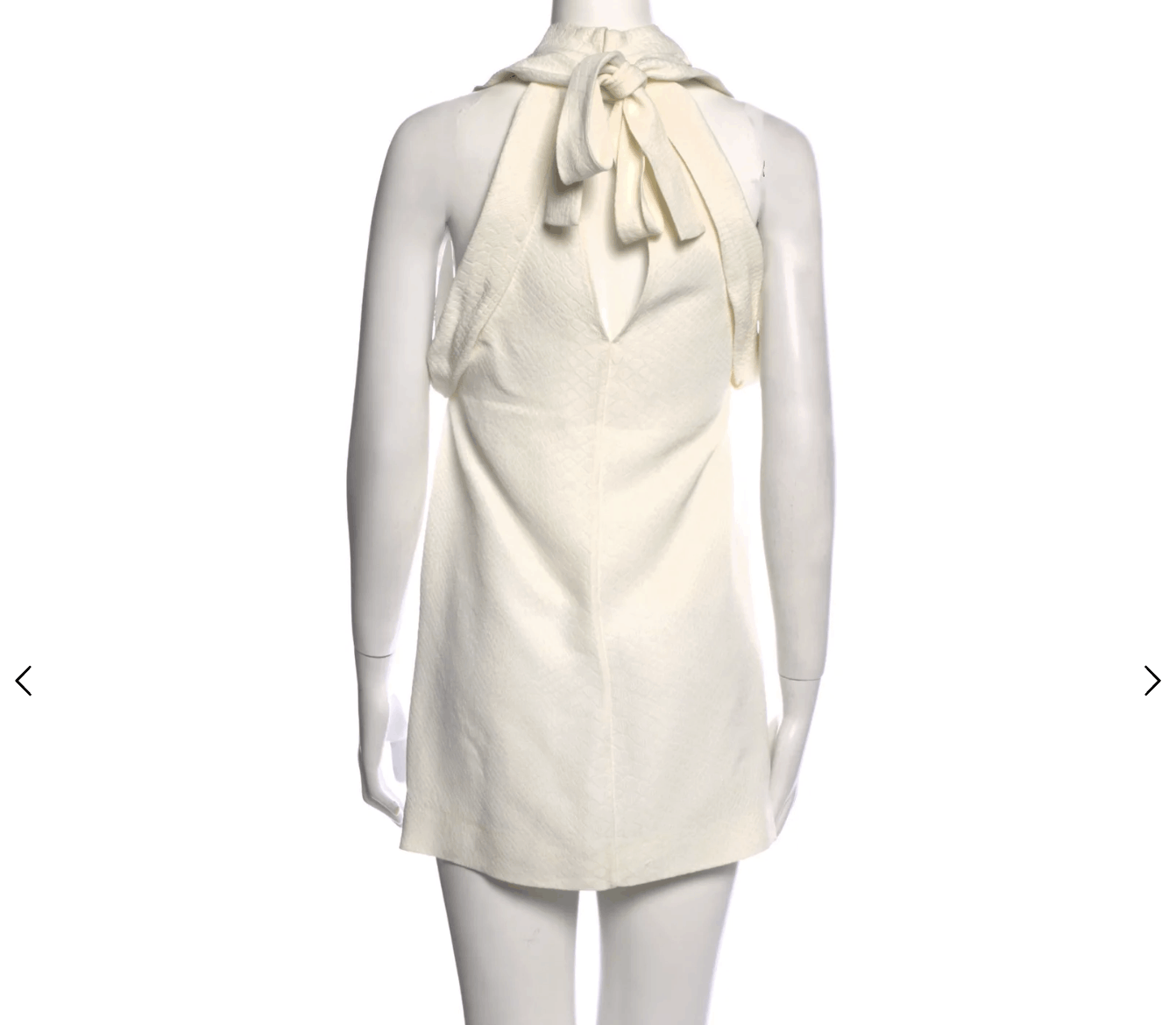 Stella McCartney stella mccartney white snake design mini dress Size XS / US 0-2 / IT 36-38 - 5 Thumbnail
