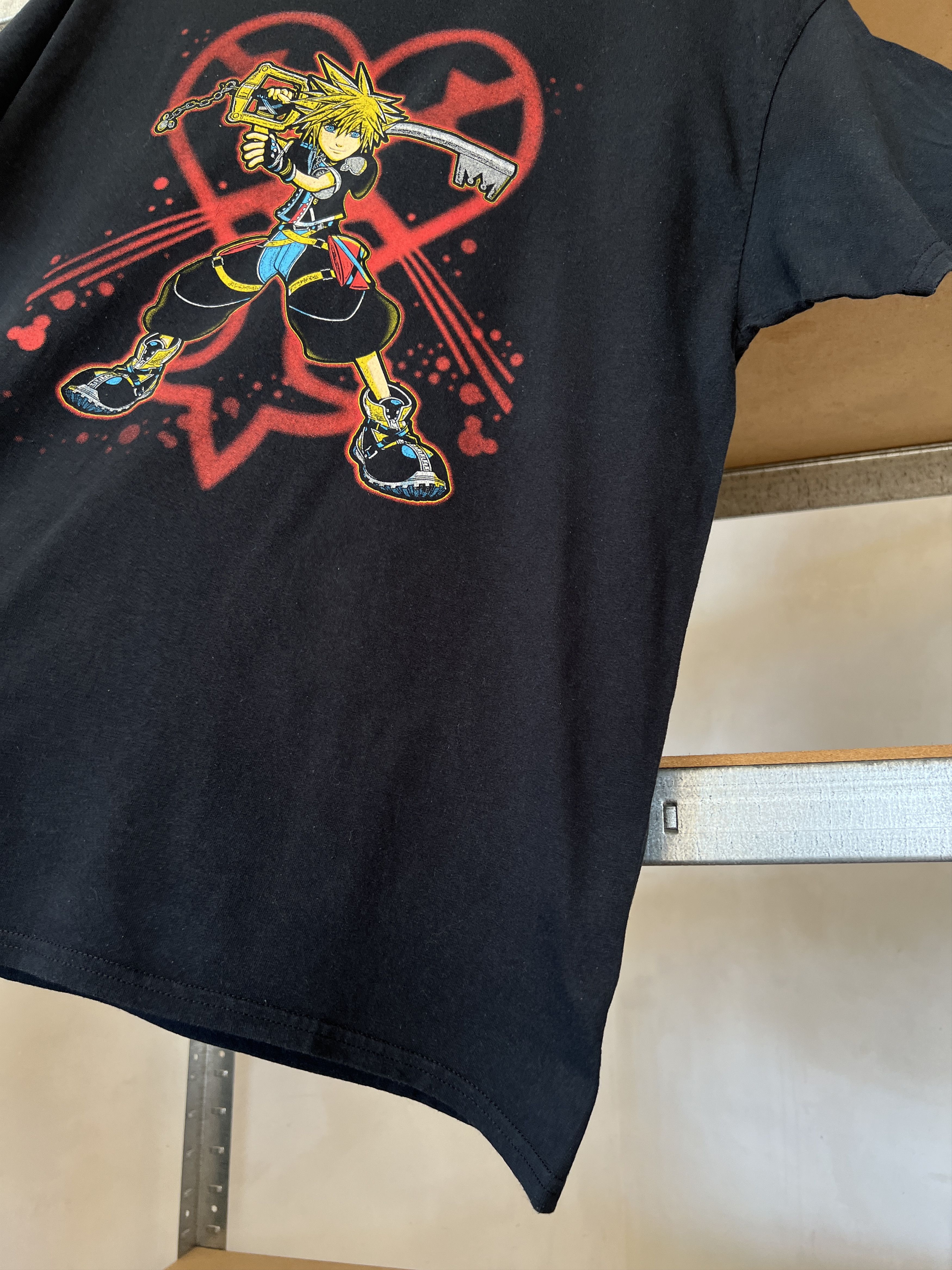 Anime × Playstation × Vintage Vintage 2000s Kingdom Hearts Sore PlayStation Game Tee Size US L / EU 52-54 / 3 - 7 Thumbnail