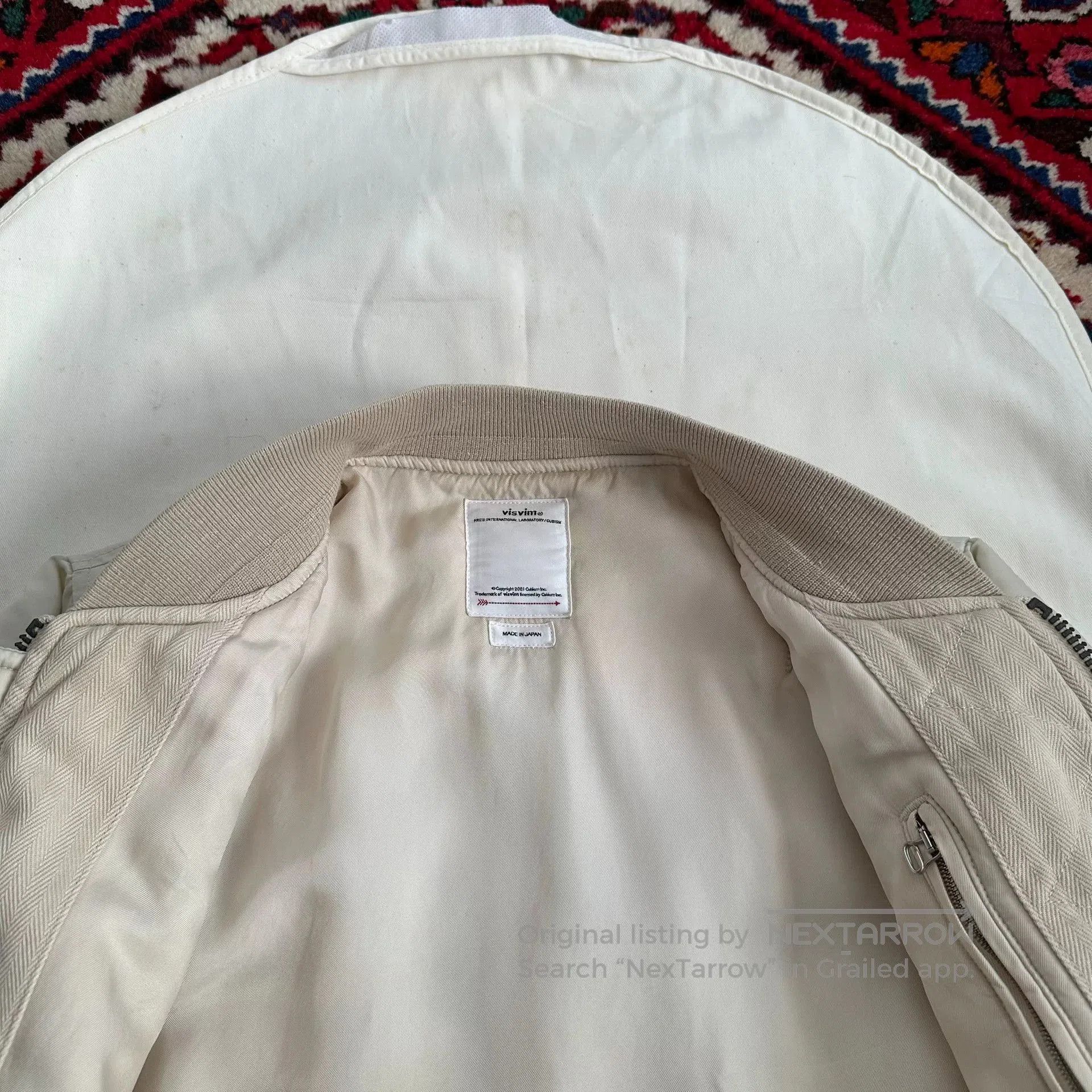 Visvim visvim thorson ma1 jacket in beige. Size US S / EU 44-46 / 1 - 6 Thumbnail