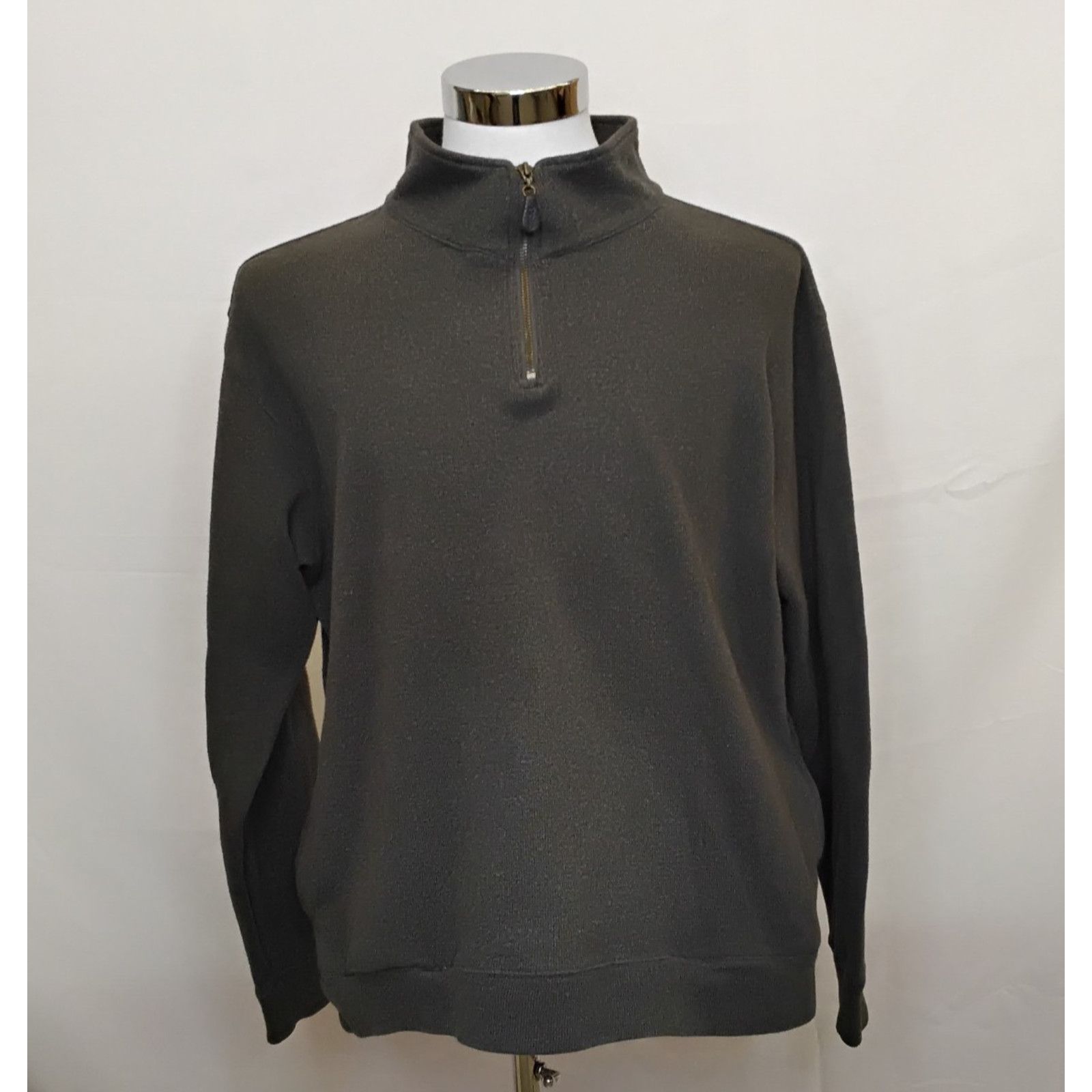 Polo Ralph Lauren Polo Ralph Lauren Knit 1/4 Zip Pullover Men's L Gray Size US L / EU 52-54 / 3 - 2 Thumbnail