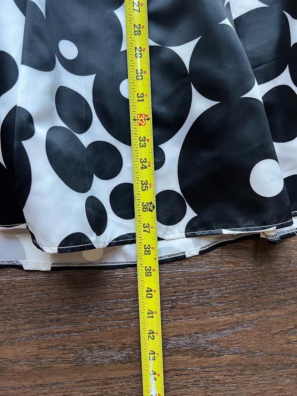 Venus Venus Y2K B&W Mod Dot Skirt Size 36" / US 14 / IT 50 - 8 Thumbnail