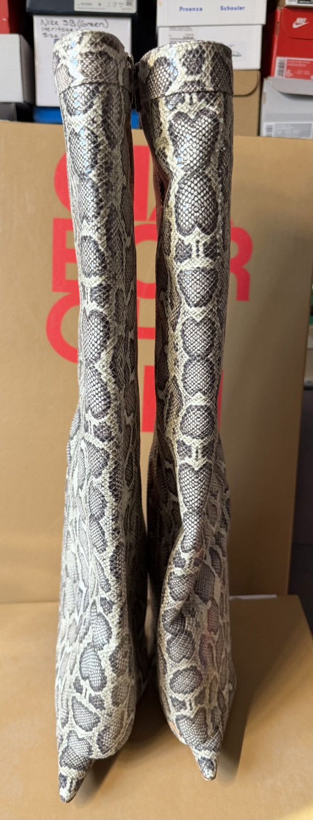 GIA BORGHINI Gia Borghini Florence Synthetic Python 9050, Size US 6, Size US 6 / IT 36 - 1 Thumbnail