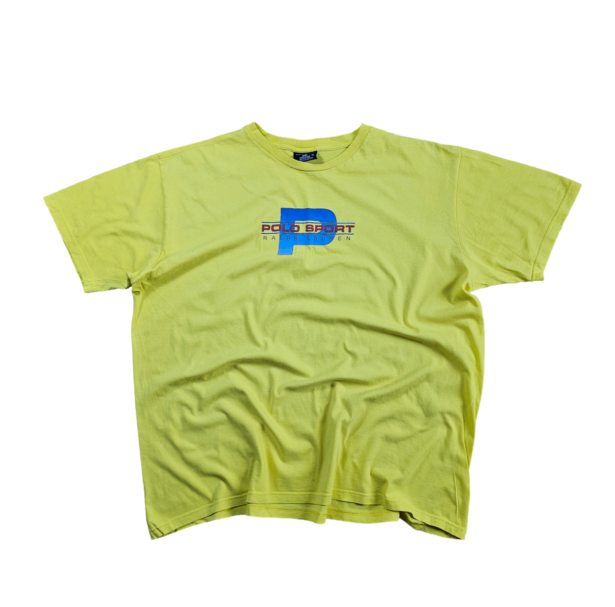 Japanese Brand × Polo Ralph Lauren × Ralph Lauren POLO SPORT RALPH LAUREN VINTAGE TSHIRT SKATE JERSEY RAP XL Size US XL / EU 56 / 4 - 1 Thumbnail