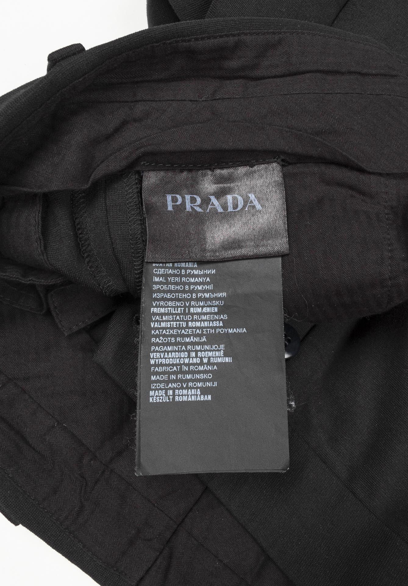 Prada Prada Formal Men Pants Mixed Fabric Trousers Size ITA48/M Size US 32 / EU 48 - 6 Thumbnail
