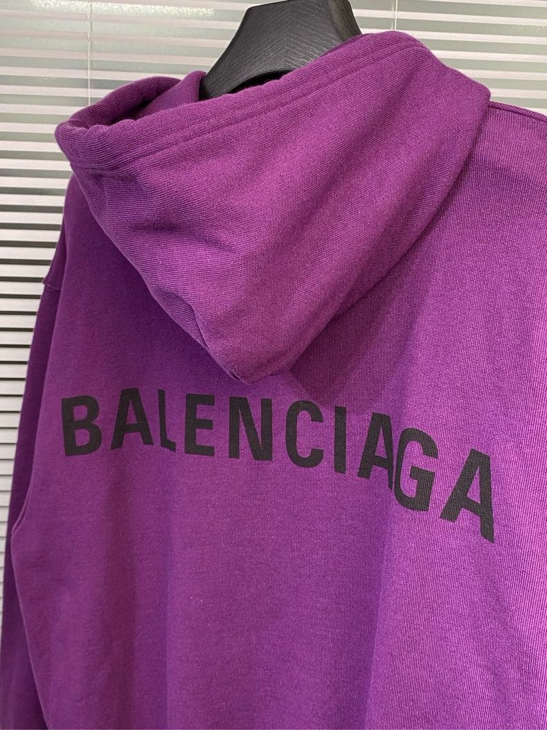 Balenciaga Balenciaga Letter printed logo on the back hoodie 2503-Next Size US S / EU 44-46 / 1 - 4 Thumbnail