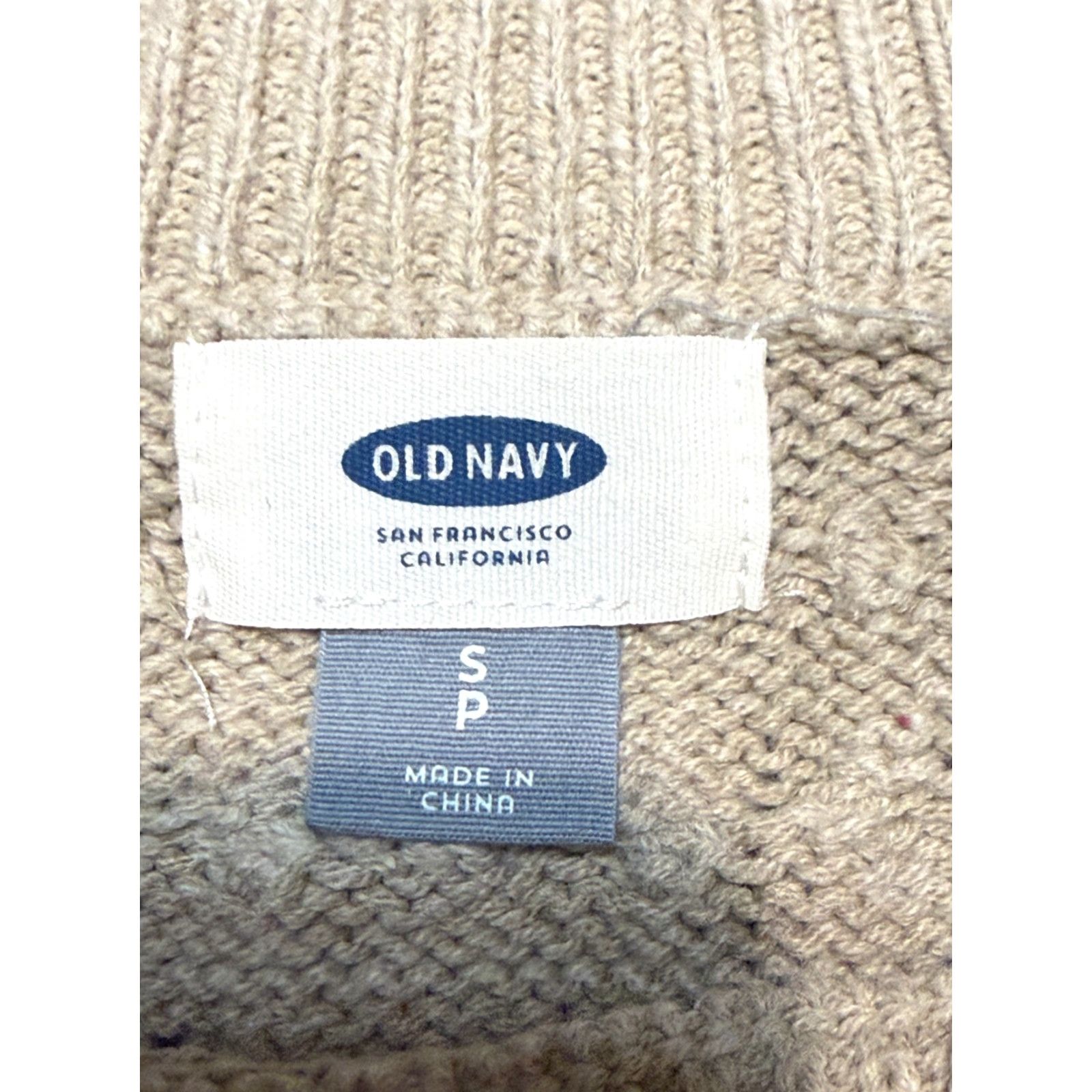 Old Navy Old Navy Sweater Women's Small Brown Crewneck Pullover Knit Long Sleeve Casual Fall Spring Winter Regular Fit Mens? Ladies Size S / US 4 / IT 40 - 5 Thumbnail
