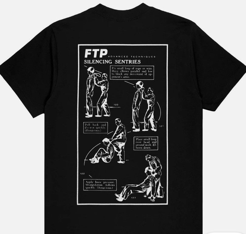 Fuck The Population FTP TACTICAL TRAINING TEE LARGE Size US L / EU 52-54 / 3 - 2 Thumbnail