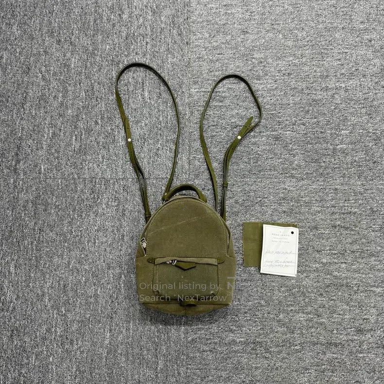 READYMADE Ready Made mini military canvas backpack Size ONE SIZE - 1 Thumbnail