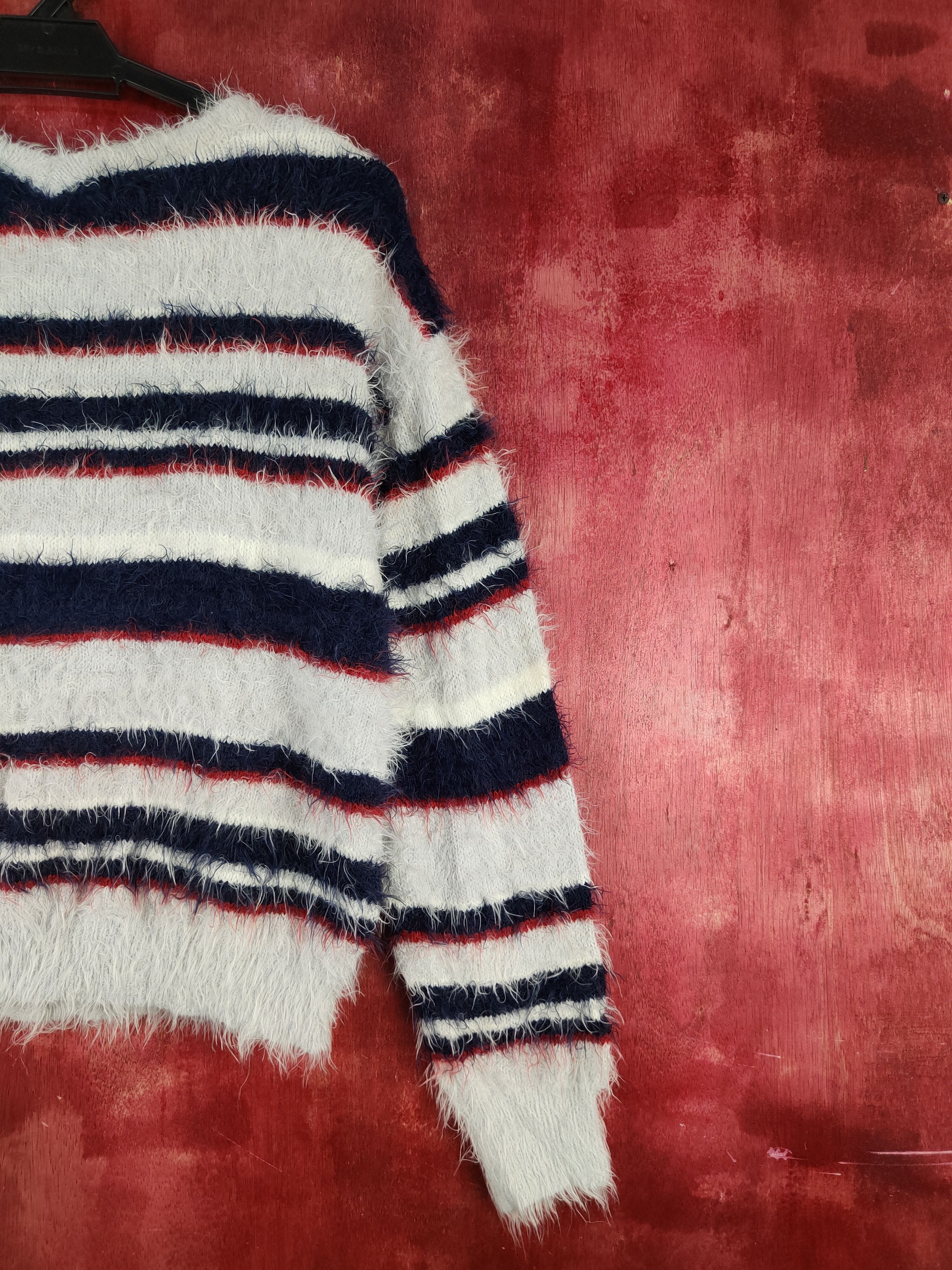 Vintage Holiday Holic Silver Fur Mohair Knitwear Cardigan #S2088 Size M / US 6-8 / IT 42-44 - 9 Thumbnail