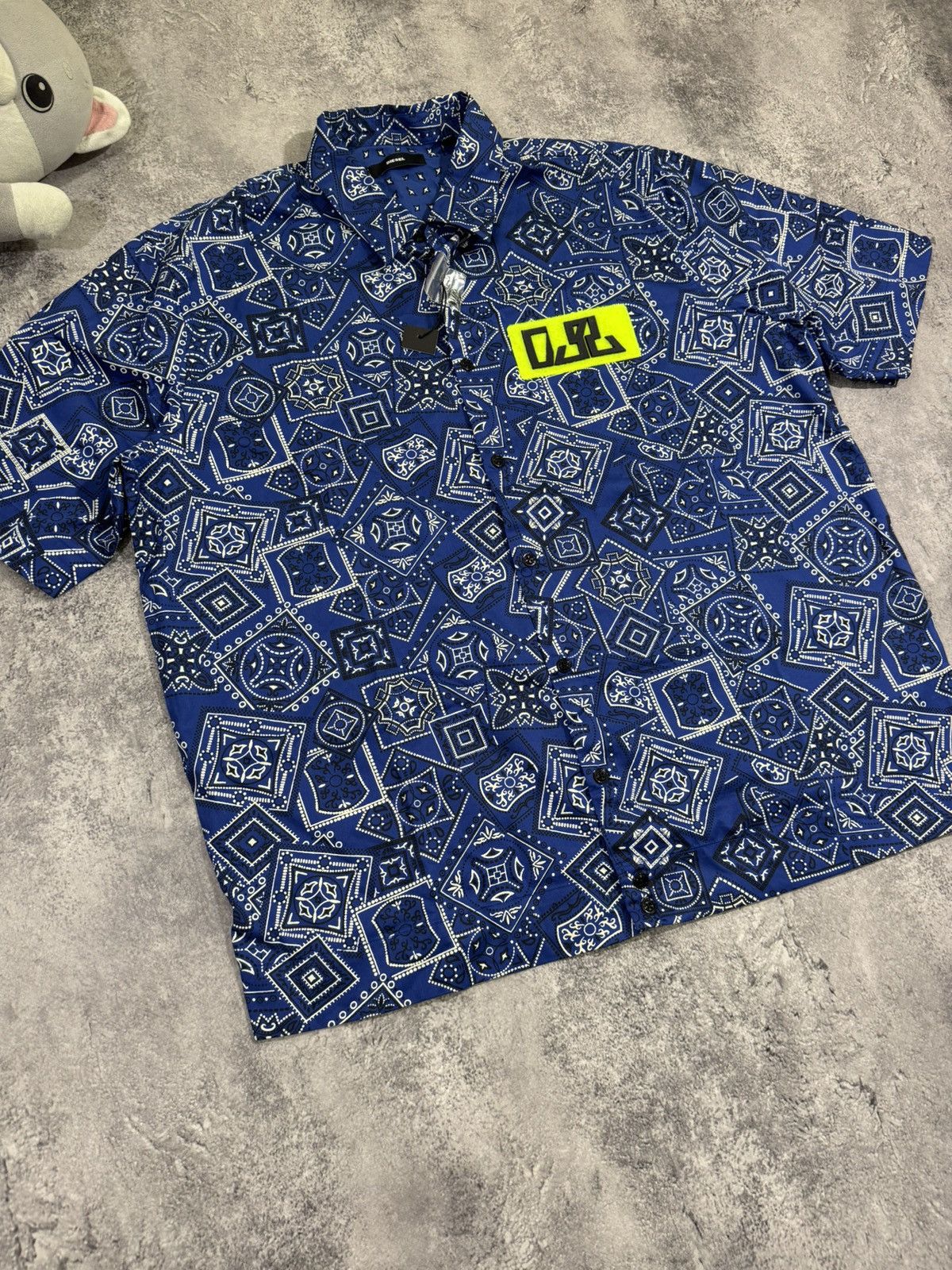 Diesel Short Sleeve Diesel Shirt Size US XXL / EU 58 / 5 - 2 Thumbnail