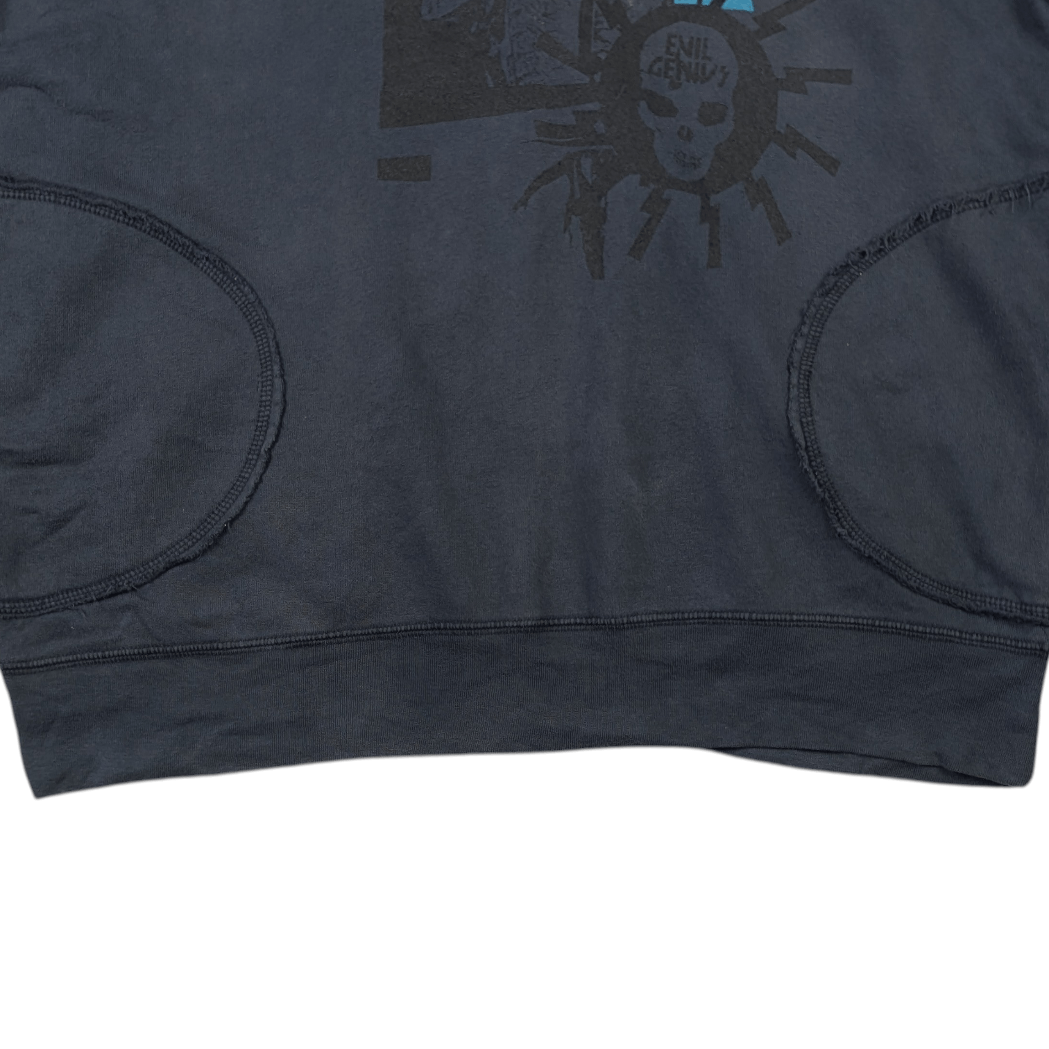 Japanese Brand Rare Hard To Find EVIL GENIUS Skull Skeleton Hoodie Size US M / EU 48-50 / 2 - 7 Thumbnail