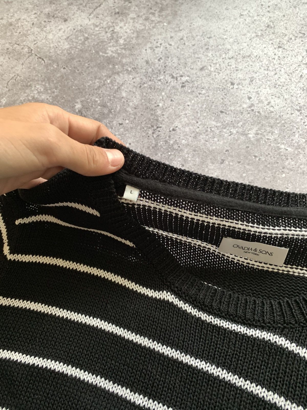 Ovadia & Sons 🔥OVADIA & SONS NEW YORK KNIT SWEATER Size US L / EU 52-54 / 3 - 4 Thumbnail