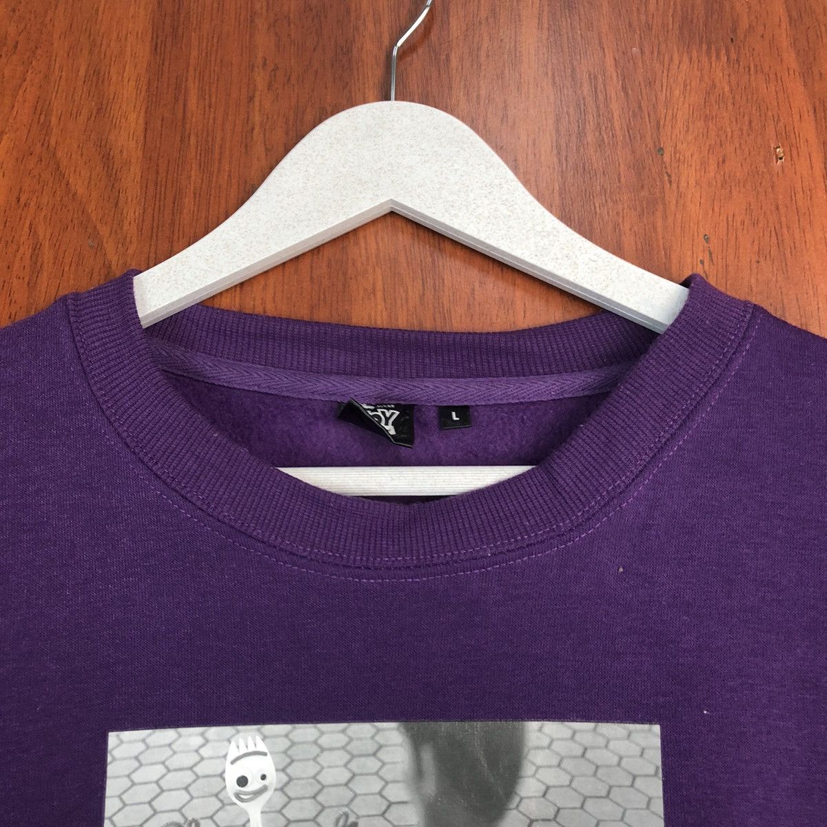 Disney Toy Story 4 Purple movie Sweatshirt #7526 Size US M / EU 48-50 / 2 - 4 Thumbnail