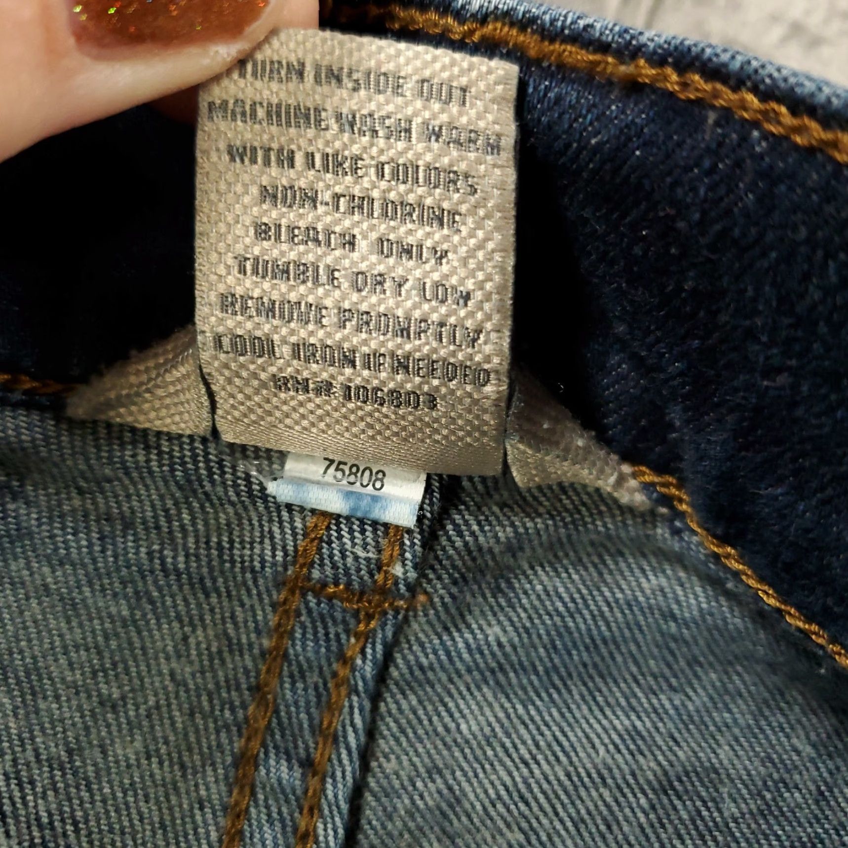 Denime Duluth Jeans Womens 24W X31 Blue Straight Fit Denim Pockets Stretch 24W Size 42" / US 20 - 7 Thumbnail
