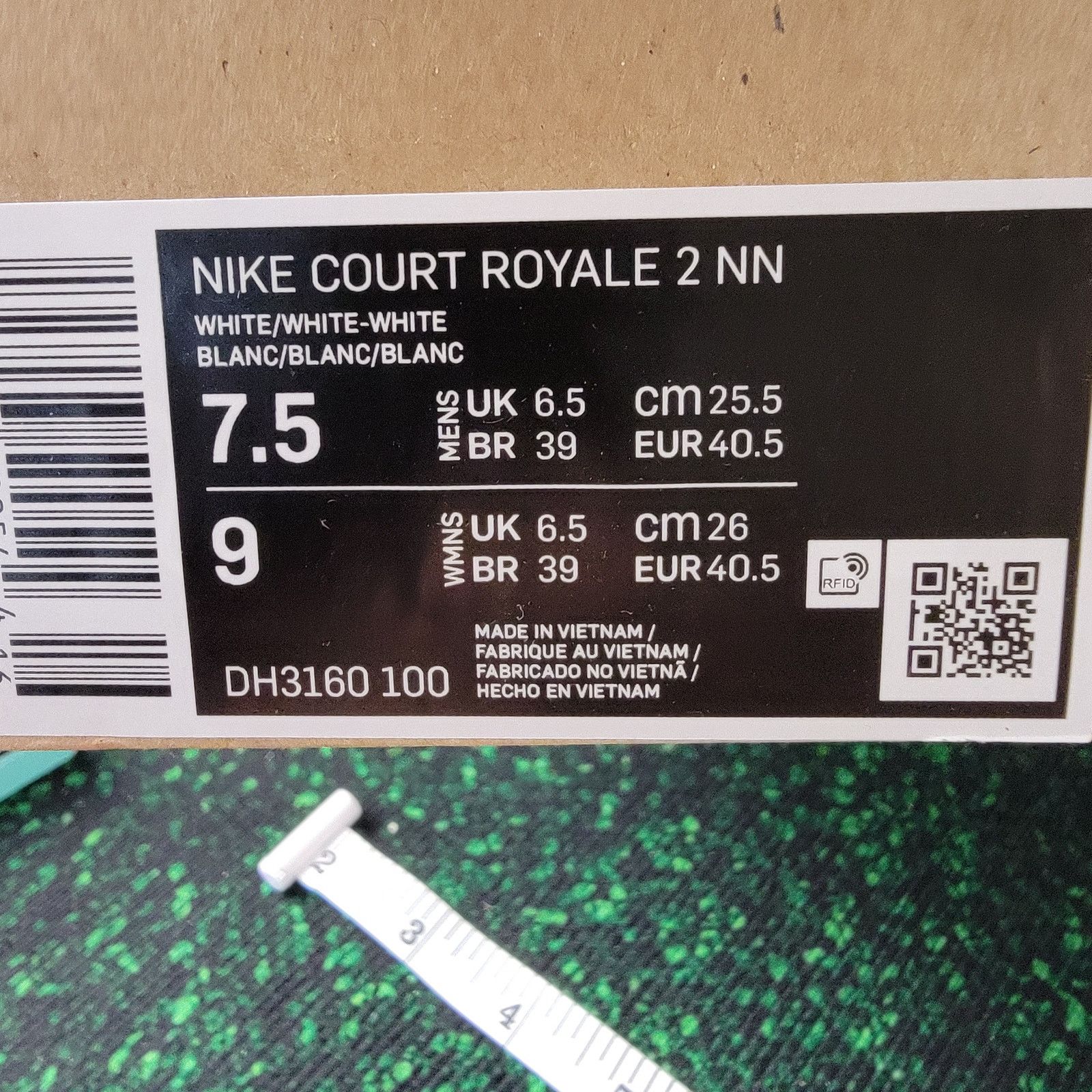 Nike Nike Court Royale 2 Next Nature 'Triple White' Mens Sz 7.5 Size US 7 / EU 40 - 8 Thumbnail