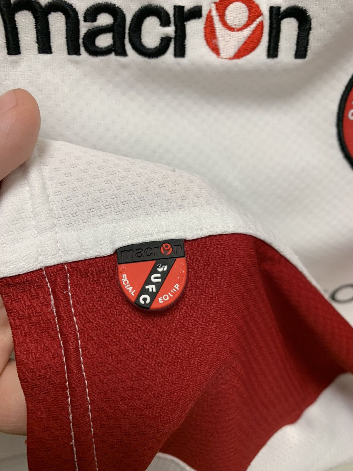 Macron Sheffield United soccer jersey macron M-L vintage 120 years Size US L / EU 52-54 / 3 - 8 Thumbnail
