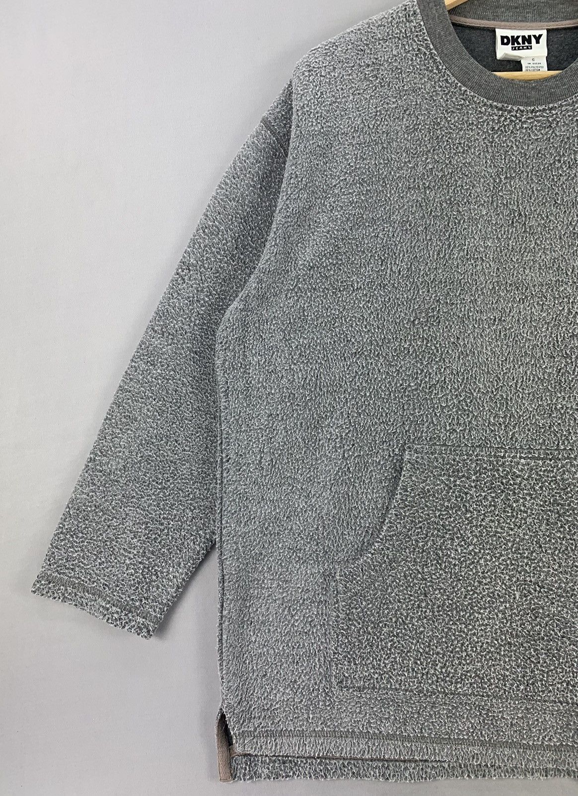 DKNY Vintage DKNY USA Baggy Pullover Oversize Sweatshirt Size US L / EU 52-54 / 3 - 2 Thumbnail