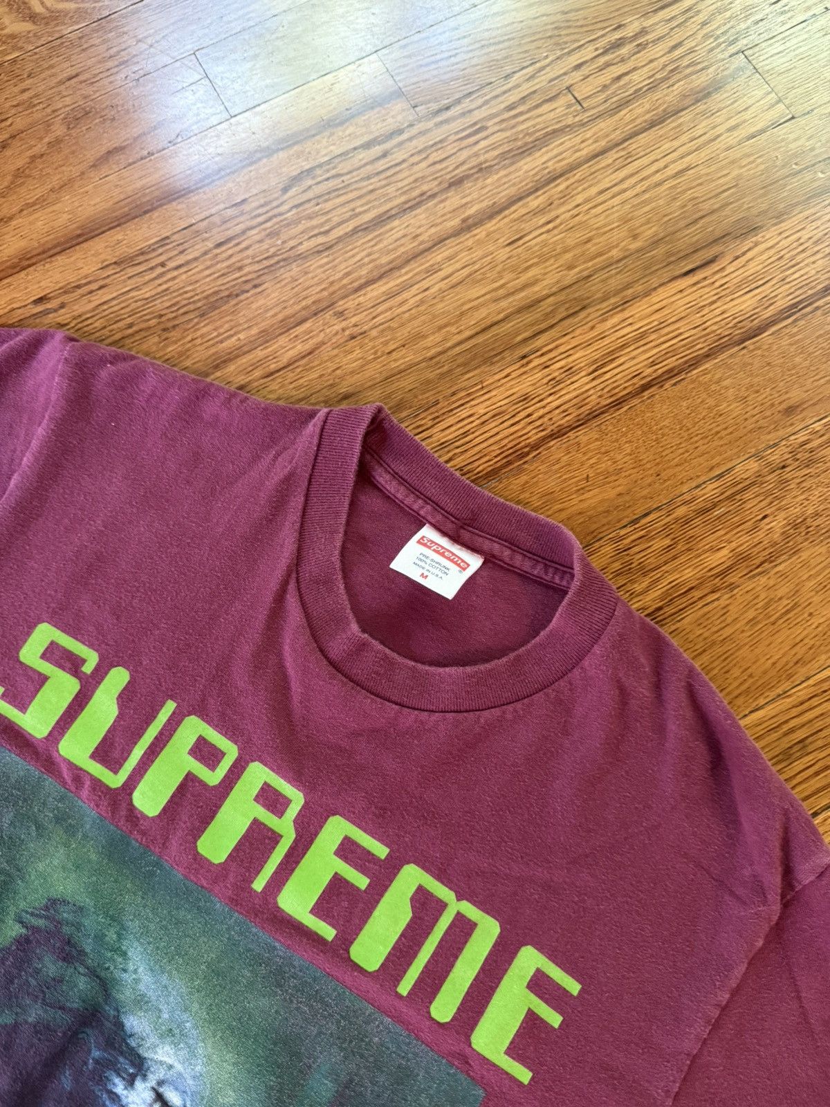 Supreme SUPREME x Hr Giger 2014 tee maroon Size US M / EU 48-50 / 2 - 3 Thumbnail